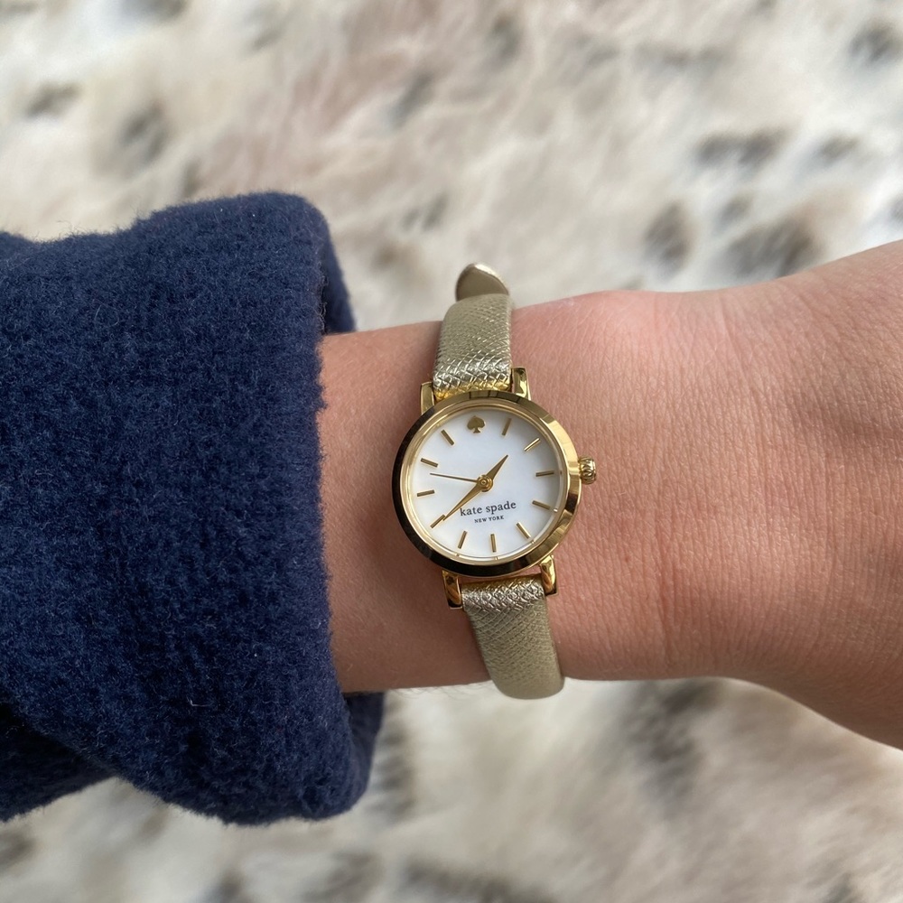EUC Kate Spade Petite Gold Watch